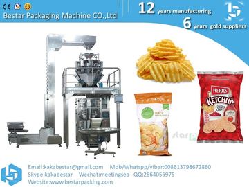 China. Máquina de embalaje vertical para las papas fritas de camarón, las papas fritas de plátano, las papas fritas moradas y las papas fritas dulces proveedor