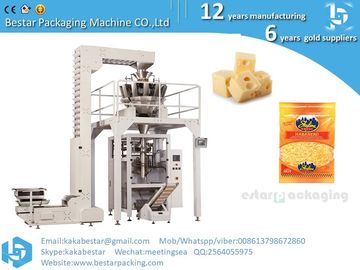 China. El último diseño de la máquina de cortar y empacar queso parmesano proveedor