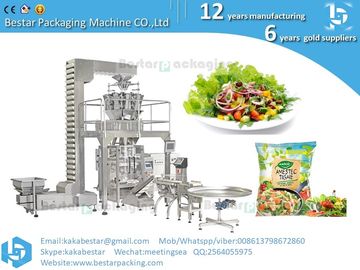 China. Ensalada de jardín, plato de ensalada, verduras de hoja verde, mezcla de hojas de bebé, lechuga de hoja bebé máquina de embalaje vertical al vacío proveedor