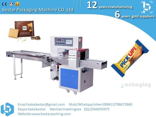 China. Envase de galletas de chocolate con chips de nuez proveedor