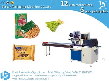 China. Dedo vegetal de la mezcla helado queso queso galleta máquina de embalaje horizontal multifuncional proveedor