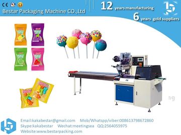 China. Caramelos del arco iris, frijoles de chocolate, caramelos, máquina de embalaje horizontal multifuncional proveedor
