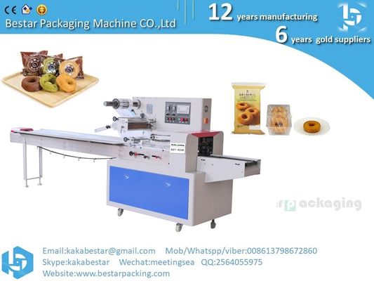China. Máquina de embalaje automática, máquina de embalaje de rosquillas de la calle de sésamo, máquina de embalaje de alta velocidad proveedor
