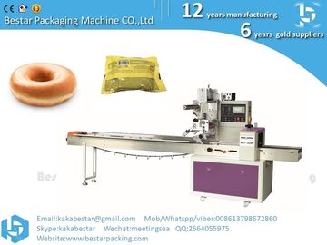 China. Donuts de pan, té de bocadillo, máquina de embalaje al vacío de almohadas proveedor