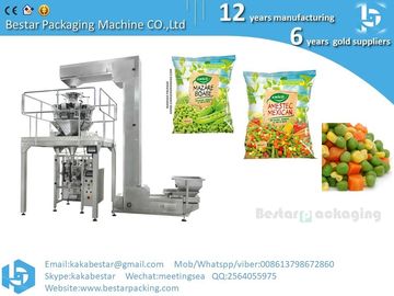 ¿Cómo hacer vegetales congelados mezclados en una bolsa bonita con la máquina de embalaje Bestar proveedor