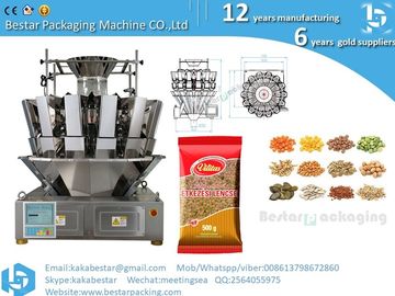 Máquina automática de embalaje vertical para semillas, repollo, zanahorias, okra, pepe caliente, máquina de embalaje vertical al vacío proveedor