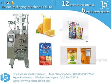 Máquina automática de embalaje de bolsas de leche con jugo de jalea proveedor