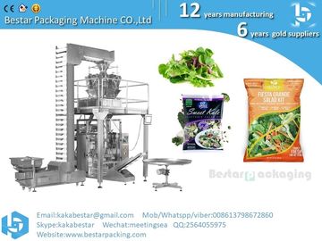 Máquina de llenado de ensaladas de cebolla, todo tipo de verduras frescas, como lechuga de iceberg, albahaca, cebolla, tomate packi proveedor