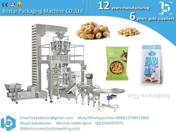 Máquina automática de embalaje vertical de granos de cacahuete y caju proveedor