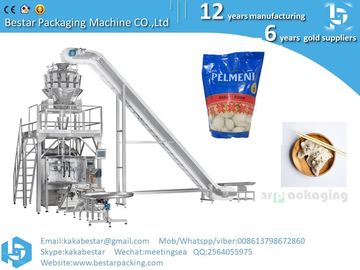 Máquina de llenado de bolsas para raviolis congelados proveedor