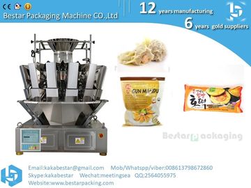 Máquina de llenado de bolsas para raviolis congelados proveedor