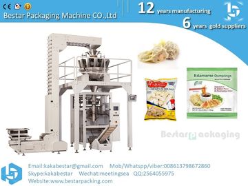 Máquina de embalaje de albóndigas congeladas rápidamente, máquina de pesaje de albóndigas congeladas rápidamente está equipada con bolsa de pie doypack proveedor