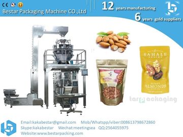 Máquina de embalaje de almendras de chocolate, frutas secas, anacardos de almendras y pistachos proveedor