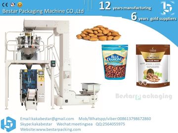 Embalaje de alimentos miel almendra, máquina de embalaje de granos de almendra, embalaje automático al vacío proveedor