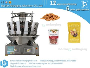 Máquina de embalaje al vacío de nueces, puede empacar nueces de anacardos, almendras, pistachos, pasas, estilo novedoso proveedor