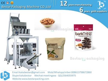 Máquina de embalaje al vacío de nueces, puede empacar nueces de anacardos, almendras, pistachos, pasas, estilo novedoso proveedor