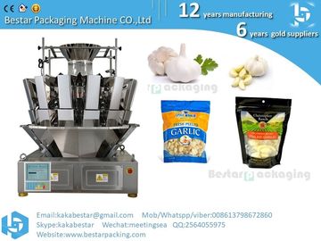 200g ~ 1kg de ajo negro de calidad, máquina de embalaje de ajo blanco, máquina de embalaje vertical proveedor
