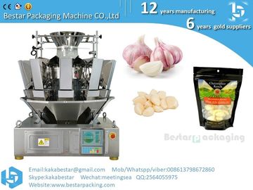200g ~ 1kg de ajo negro de calidad, máquina de embalaje de ajo blanco, máquina de embalaje vertical proveedor