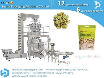 100 g ~ 1 kg de pistacho de alta calidad, máquina de embalaje seco de pistacho proveedor