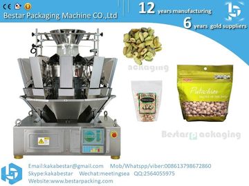 Pistacho pelado sin cáscara, pistacho con cáscara embalaje automático bolsa triangular proveedor