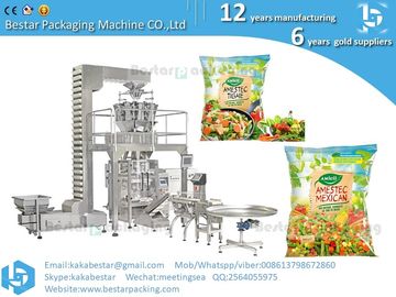 Máquina de embalaje automática vertical para ensaladas mixtas de temporada proveedor