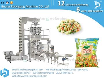 Máquina de embalaje automática vertical para ensaladas mixtas de temporada proveedor