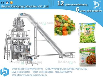 Máquina de embalaje automático vertical de ensaladas embalaje al vacío proveedor