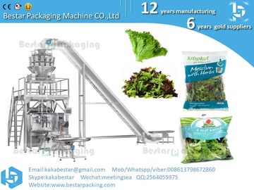 Máquina de embalaje automático vertical de ensaladas embalaje al vacío proveedor