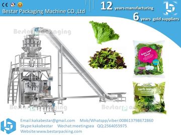 Máquina de embalaje automático vertical de ensaladas embalaje al vacío proveedor