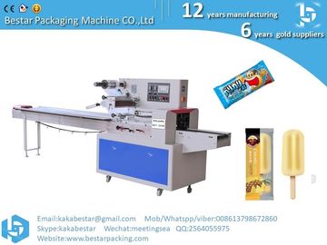 Maquinaria de embalaje de helados con leche de chocolate, producción de fábrica de Foshan proveedor