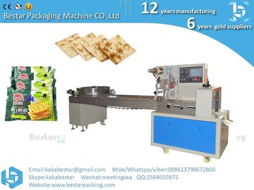 Máquina de embalaje de sandwiches de fresa con refresco, máquina de embalaje automática de almohada recta a nivel de pan proveedor