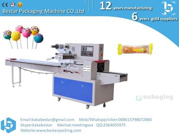 Caramelos de Navidad, máquina de embalaje de caramelos, máquina de embalaje automática con almohada recta proveedor