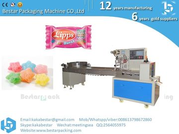 Producción en fábrica de Foshan, azúcar de leche de chocolate, máquina automática de embalaje de dulces proveedor