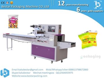 Máquina de embalaje horizontal multifuncional de acero inoxidable, puede empacar dulces, dulces blandos, dulces duros, vitaminas y azúcar proveedor