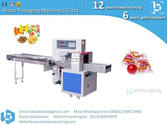 Máquina de envasado de acero inoxidable, casa de dulces, chule, azúcar moreno, máquina de envasado de dulces proveedor