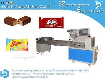 Precio competitivo y alta eficiencia de las máquinas de embalaje de obleas, panes y galletas proveedor