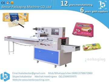 Máquina de embalaje de panes, dulces, muffins, obleas y galletas de alto rendimiento proveedor