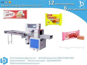 Máquina de embalaje de obleas de embalaje rápido, línea de obleas, línea de galletas de obleas, línea de producción de obleas proveedor