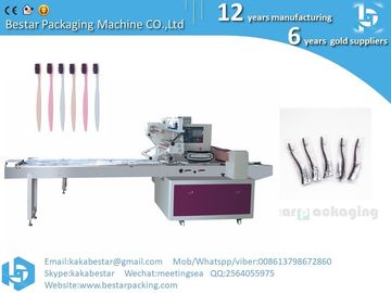 Máquina de embalaje automática, máquina de embalaje de cepillos de dientes de viaje, máquina de embalaje de alta velocidad proveedor