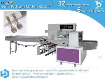 Maquinaria de embalaje de palillos de alta velocidad, cucharas de helado, papel de tejido, almohada, máquina de embalaje con precio de fábrica. proveedor