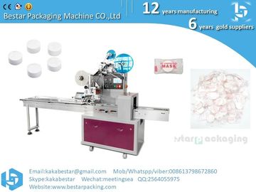 Máquina de envasado de máscaras faciales multifunción precio máquina de envasado de monedas de tejido comprimido proveedor