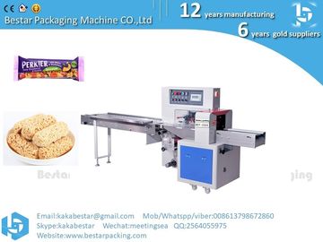Precio al por mayor Máquina de envasado de barras de chocolate, barras de cereales proveedor