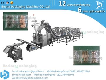 Máquina automática de pesaje y conteo de hardware y de embalaje de Bestar Packaging proveedor