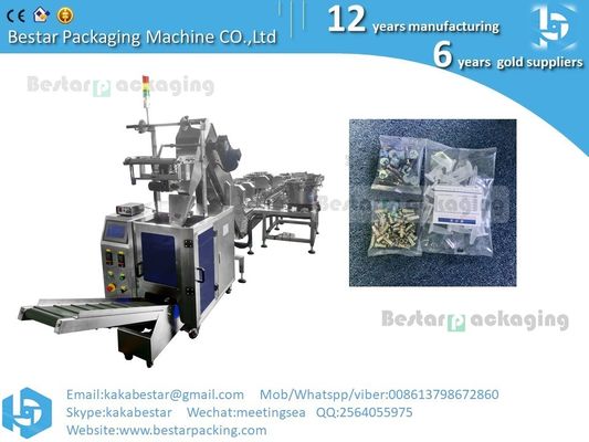 tornillos tornillos piezas metálicas de pesado pequeños tornillos nueces maquinaria de embalaje uñas fijar contador máquina de embalaje proveedor