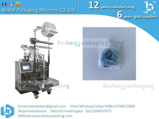tornillos tornillos piezas metálicas de pesado pequeños tornillos nueces maquinaria de embalaje uñas fijar contador máquina de embalaje proveedor