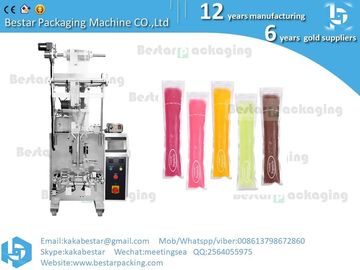 Máquina automática de embalaje de helados líquidos, máquina de embalaje de helados de hielo con tanque y bomba de acero inoxidable proveedor