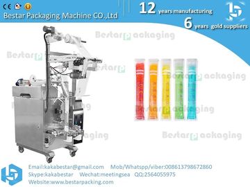 Máquina automática de embalaje de helados líquidos, máquina de embalaje de helados de hielo con tanque y bomba de acero inoxidable proveedor