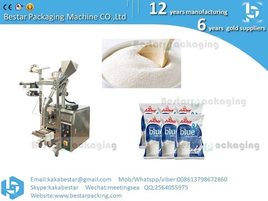 Máquina automática de embalaje vertical de bolsas de leche en polvo a escala, Máquina de embalaje vertical de leche en polvo proveedor
