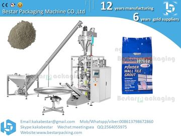 Máquina técnica avanzada para el relleno y sellado de forma vertical (VFFS) de polvo de colada de azulejos proveedor