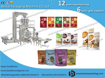 Máquina de embalaje de relleno para cacahuetes, frutas secas, arroz, trigo, granos, granulados y frijoles de alta calidad proveedor